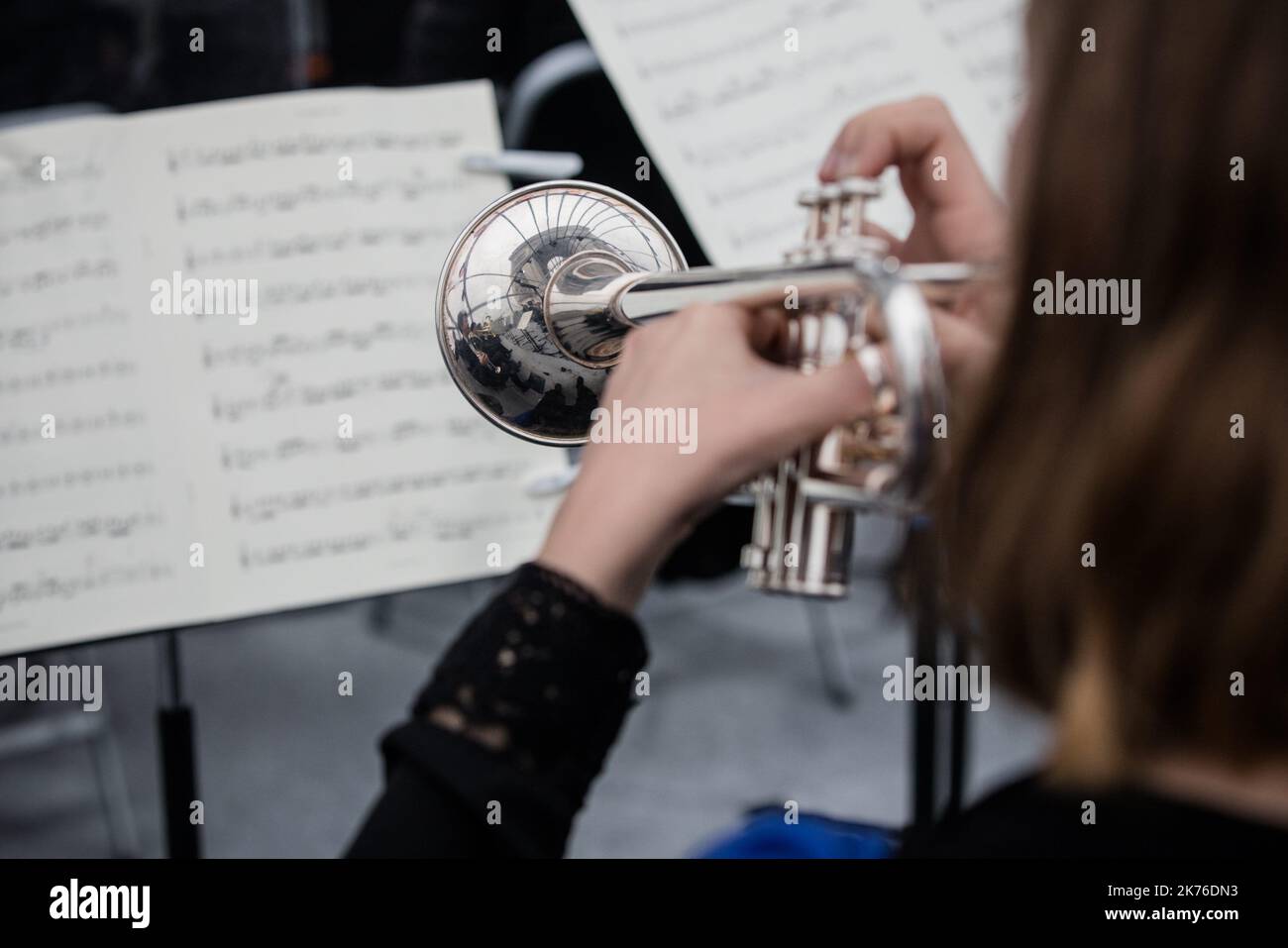 The european union youth orchestra hires stock photography and images