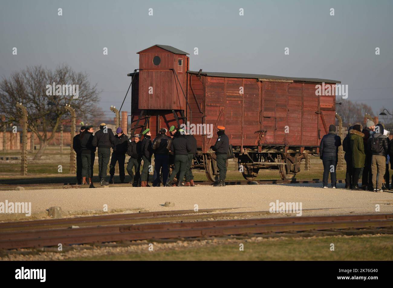 Auschwitz concentration camp was a network of concentration and