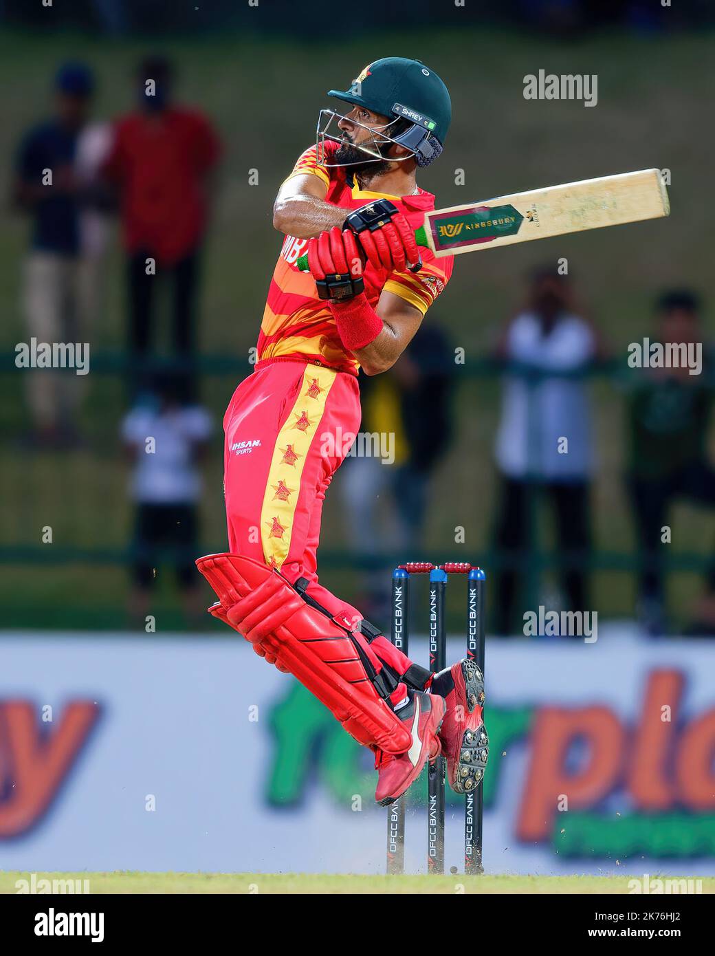Sikandar Raza Of Zimbabwe Plays A Shot During A Match Between Sri Lanka sikandar-raza-of-zimbabwe-plays-a-shot-during-a-match-between-sri-lanka