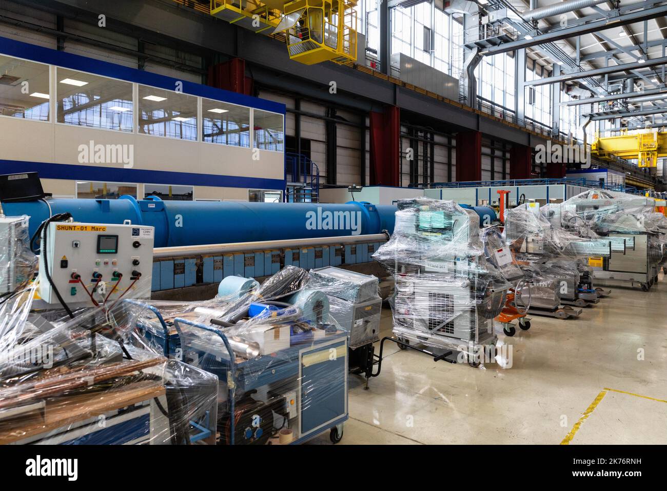 Sern Machine For a month, exactly December 3, all CERN machines are stopped, and ...