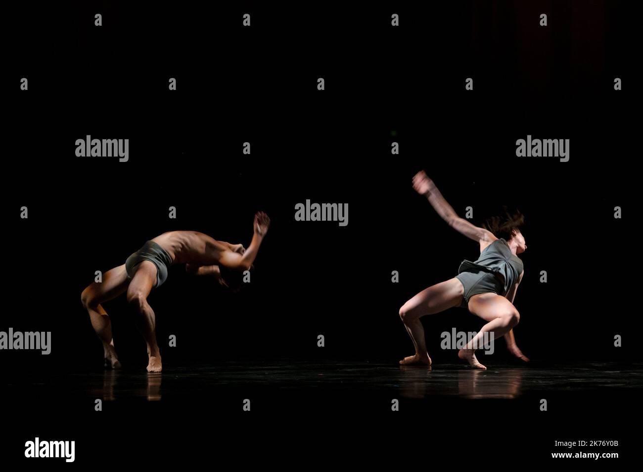 Ballet premiered on 13 October 2009 at the Sadler's Wells in London, as part of the program  In the Spirit of Diaghilevs, with Daisy Phillips and James O'Hara. Rehearsals were provided by Miranda Lind. Entrance to the Ballet of the Opera national de Paris September 21, 2017 Stock Photo