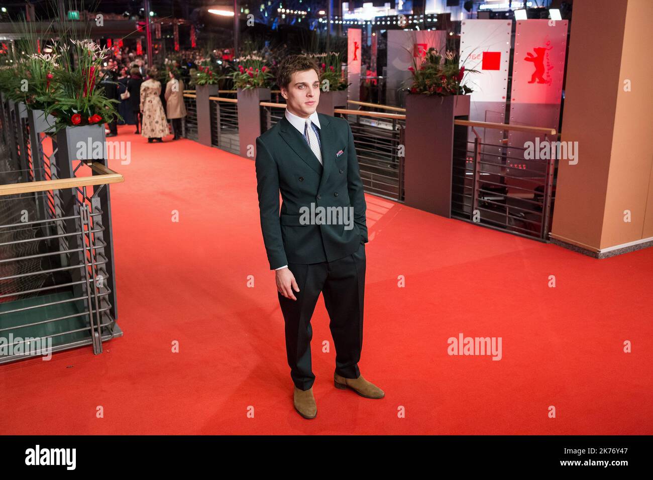 Jonas Dassler on the red carpet of the opening night at the Berlinale 2019 Stock Photo