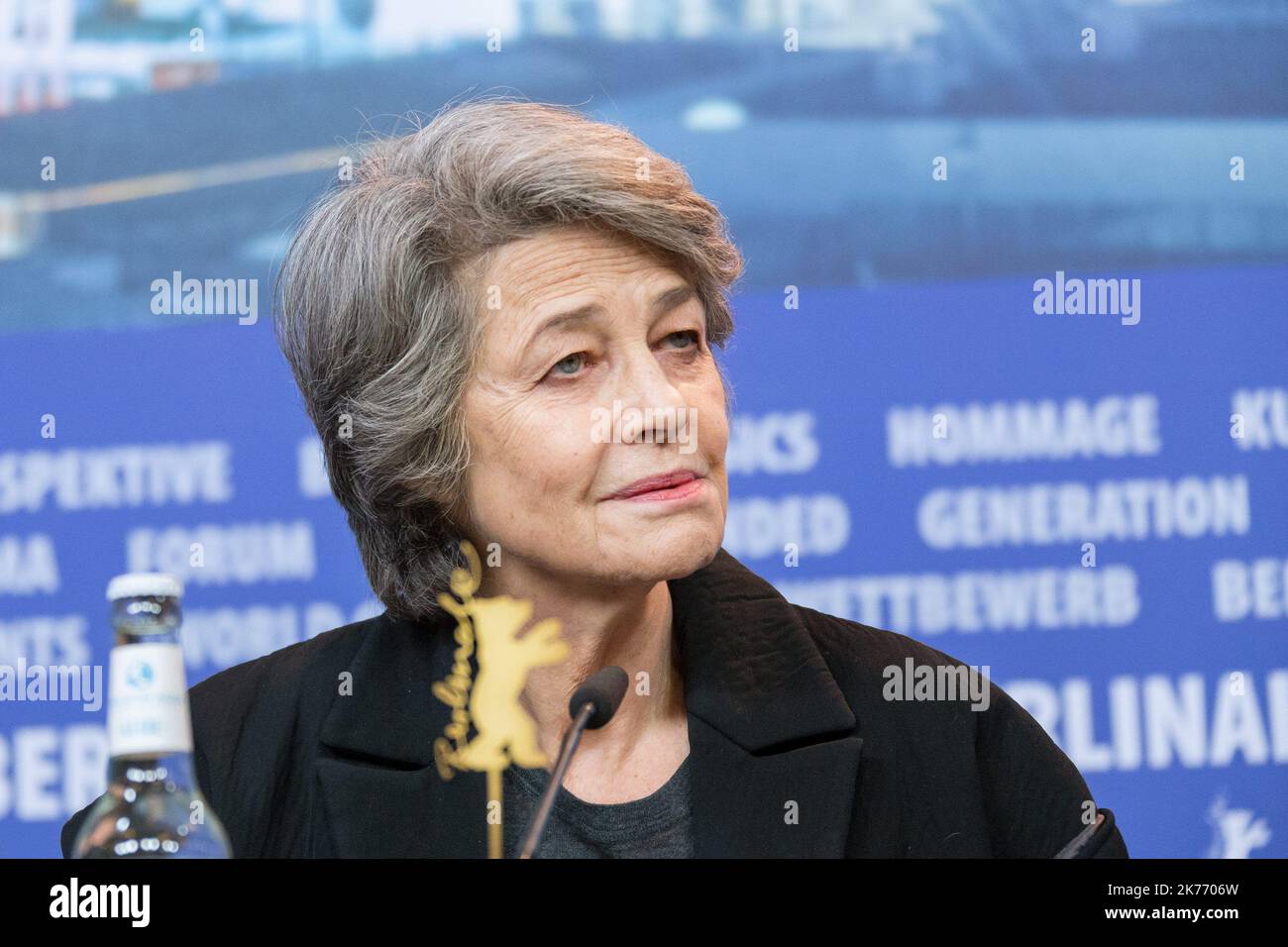 British actress Charlotte Rampling, who is to be awarded with an