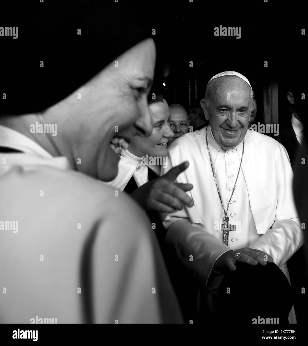 Pope Francis celebrated Mass at the Moulay Abdallah complex in Rabat