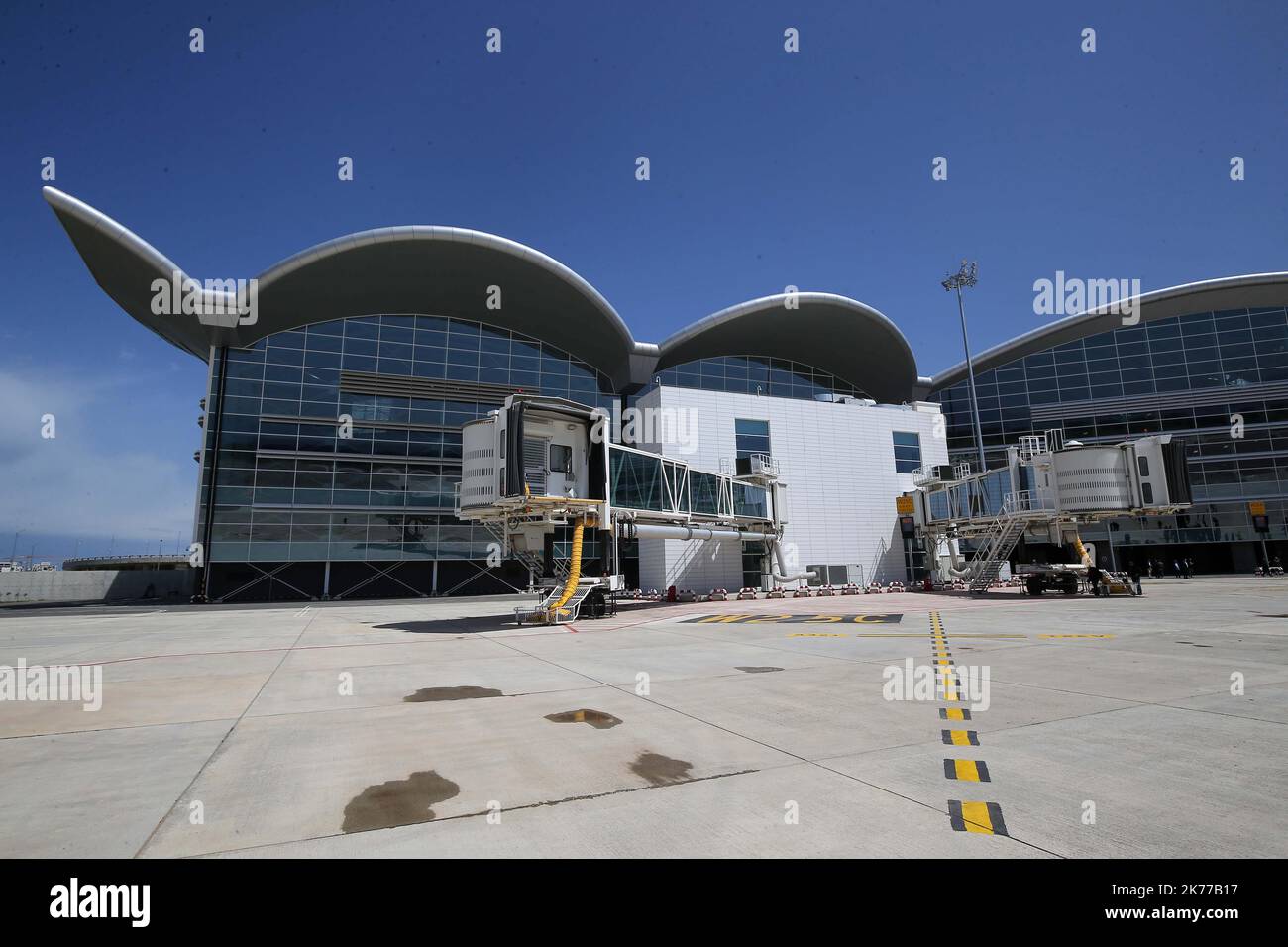 Opening of the new terminal of the Algerian international airport on
