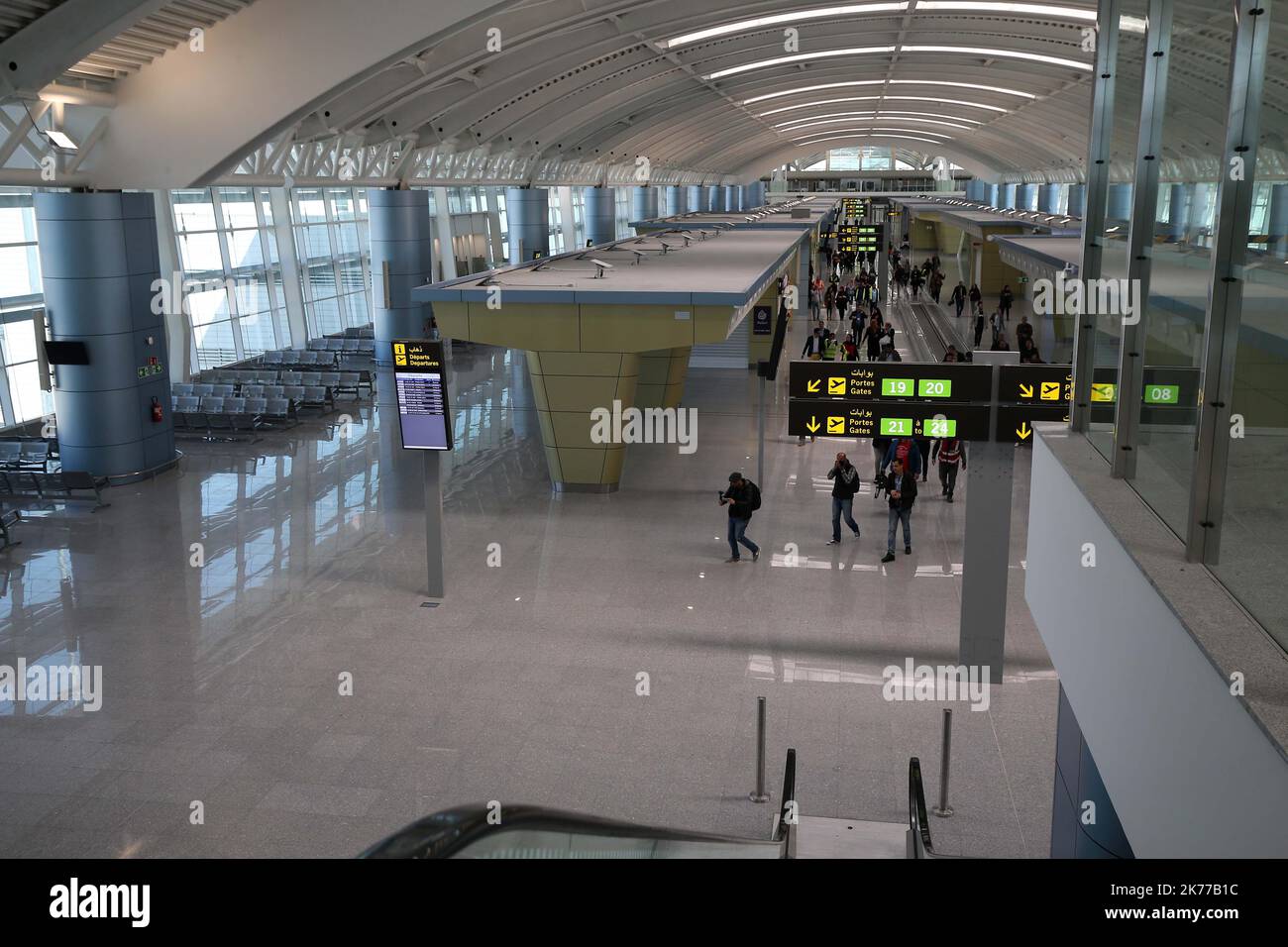 Opening of the new terminal of the Algerian international airport on
