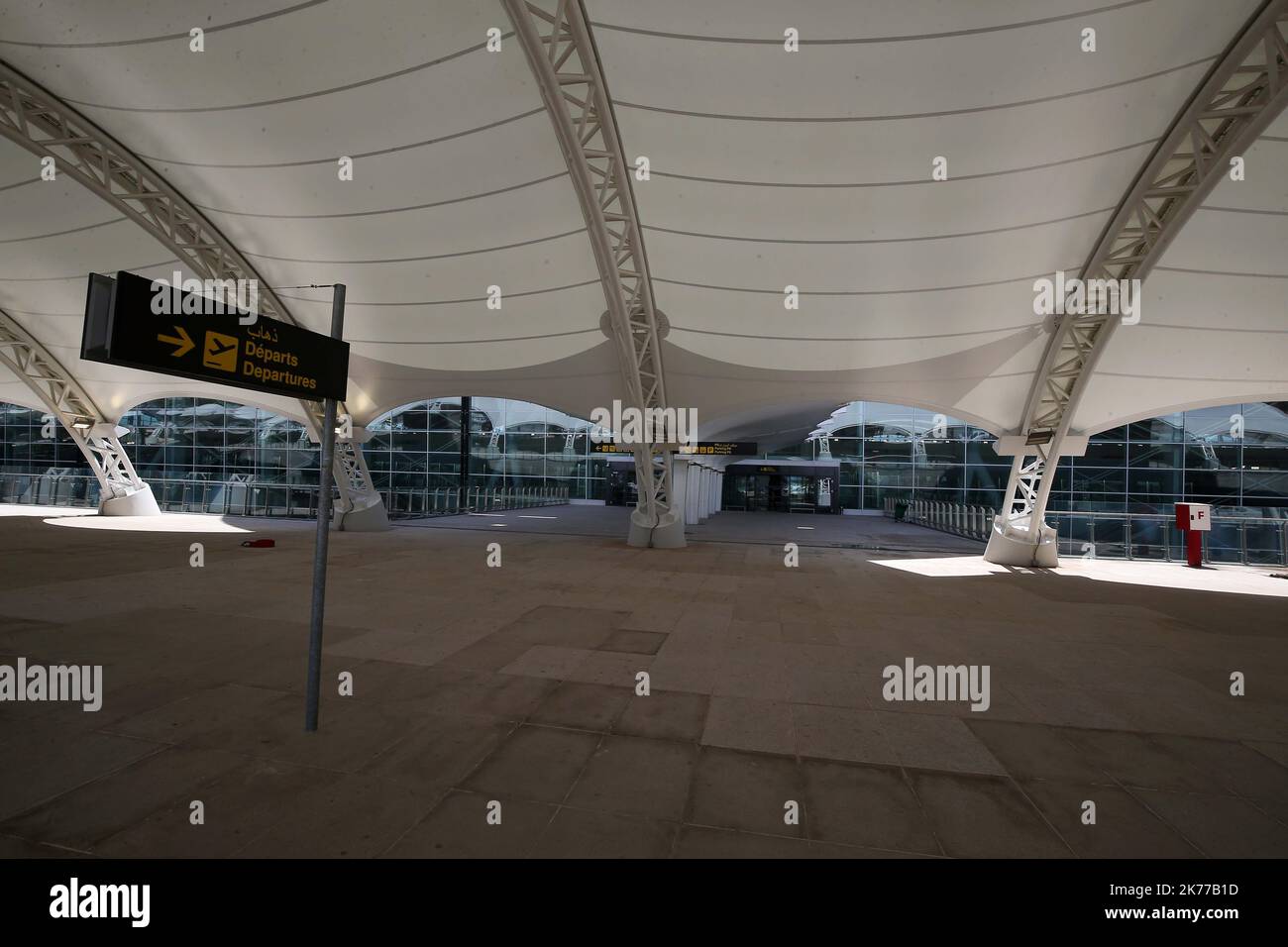 Opening of the new terminal of the Algerian international airport on