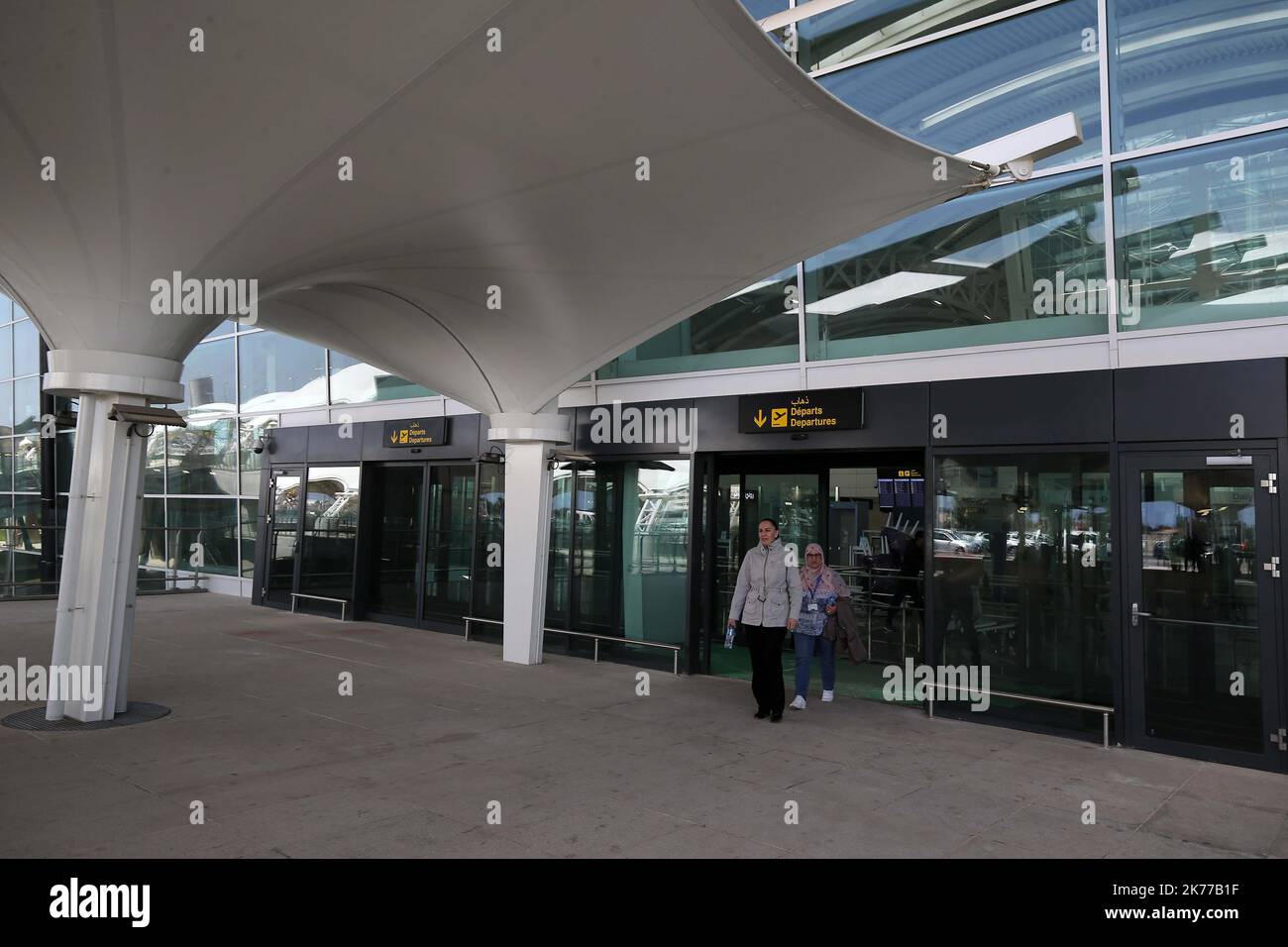 Opening of the new terminal of the Algerian international airport on