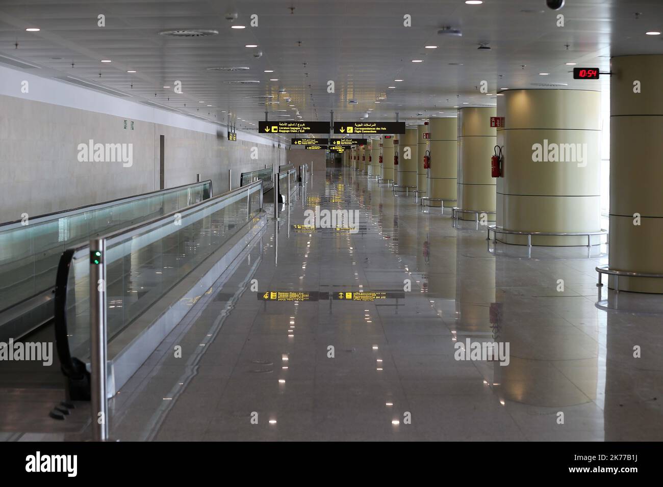 Opening of the new terminal of the Algerian international airport on
