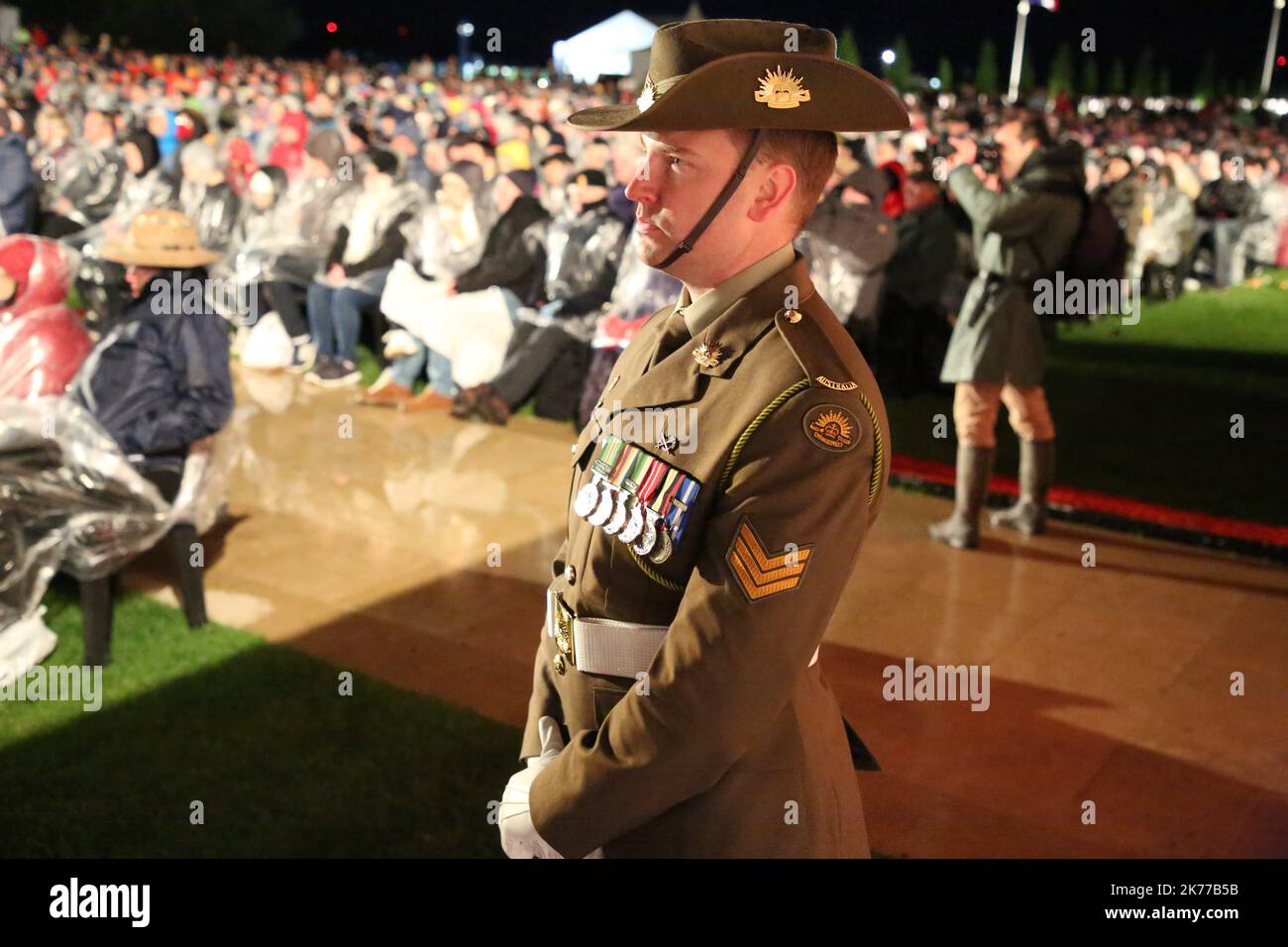 The Australian War Memorial in the northern French city of Villers