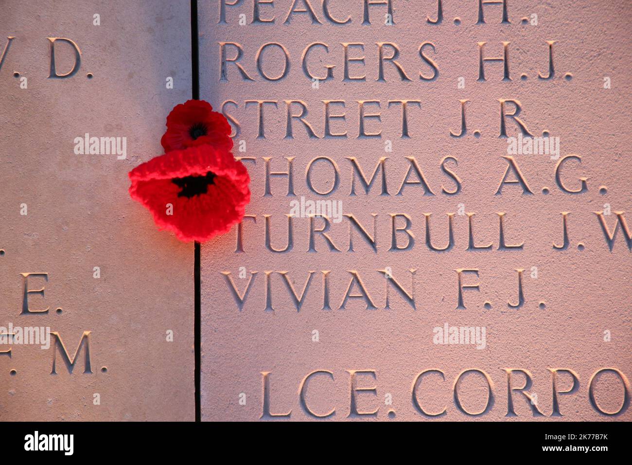 The Australian War Memorial in the northern French city of Villers