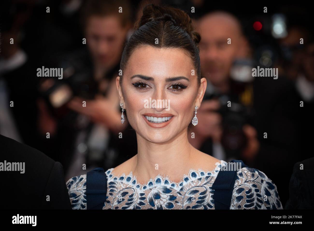 Penelope Cruz attending the Pain and Glory Premiere as part of the 72nd Cannes Film Festival Stock Photo