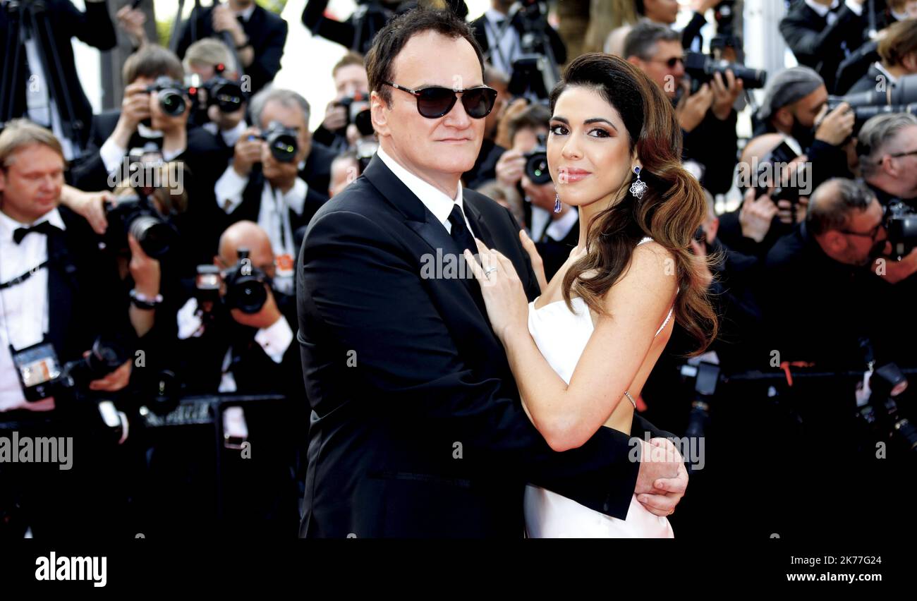 US film director Quentin Tarantino attending the Once Upon a Time in