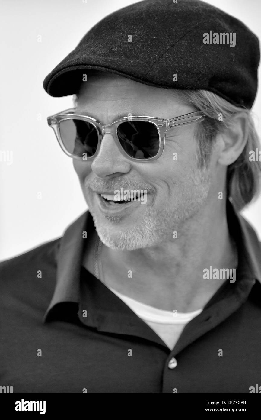 Brad Pitt, attending the photocall for Once Upon A Time In Hollywood