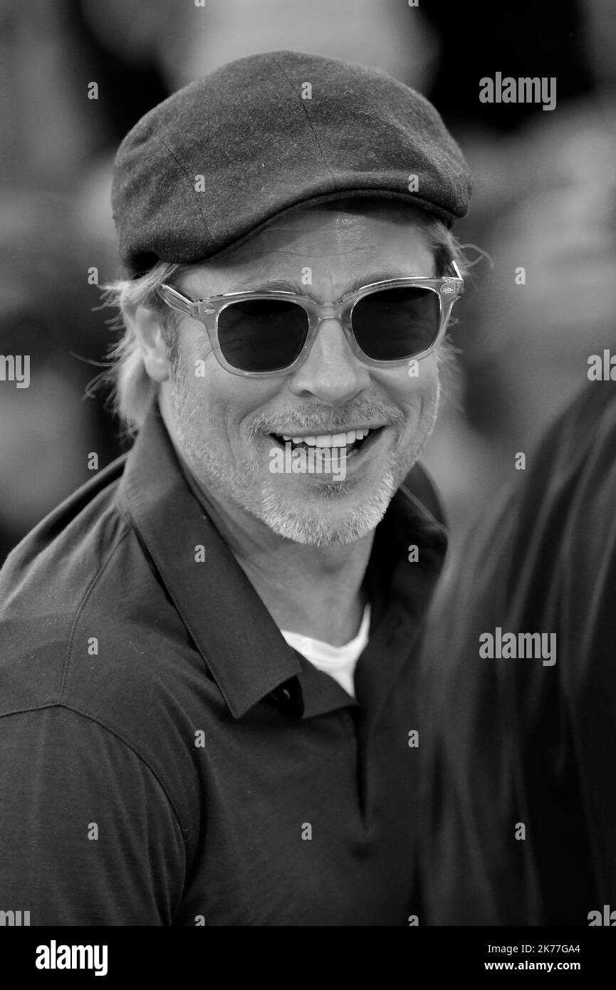 Brad Pitt, attending the photocall for Once Upon A Time In Hollywood