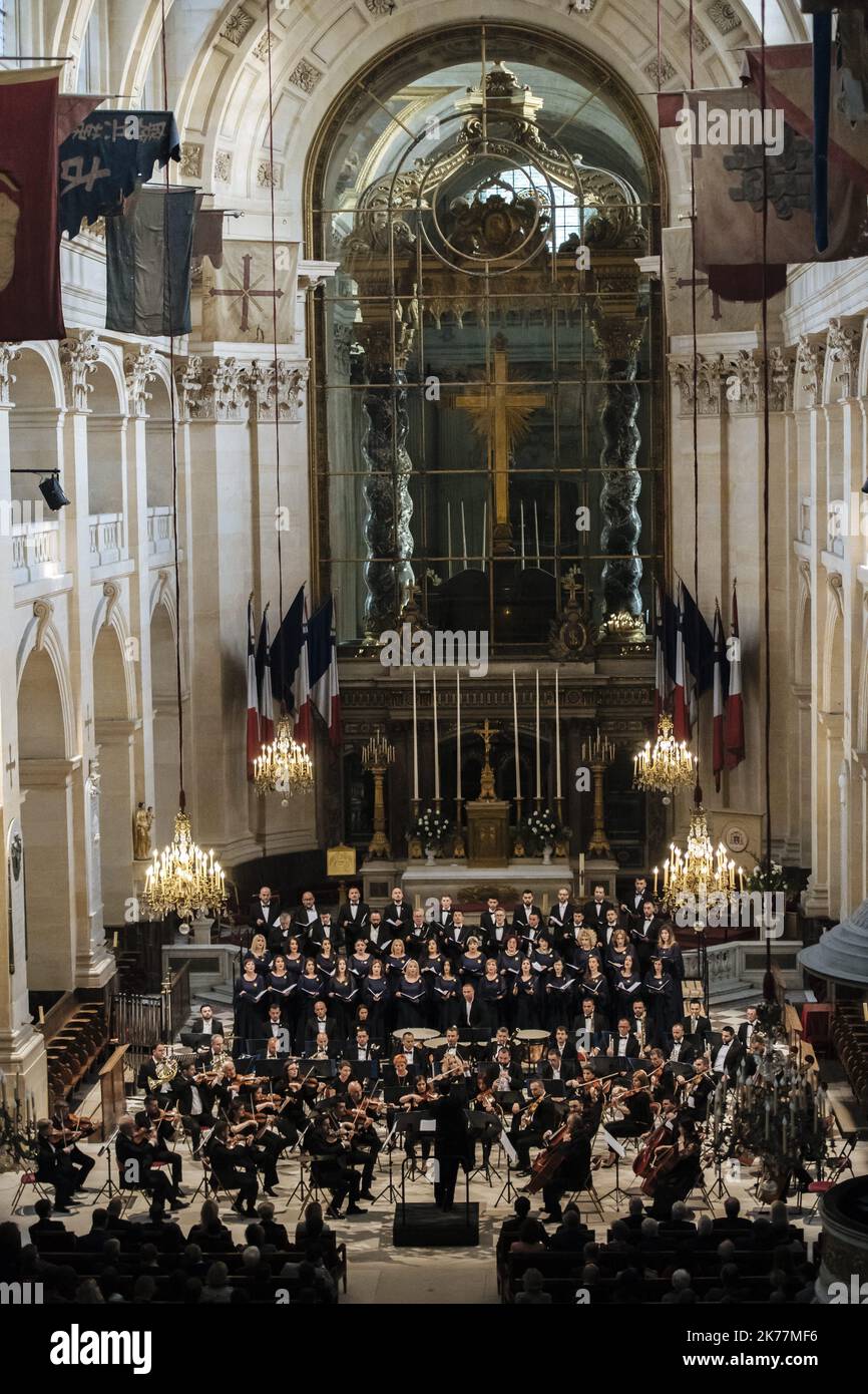 Concert on May 22 in the Cathedral Saint-Louis des Invalides in Paris
