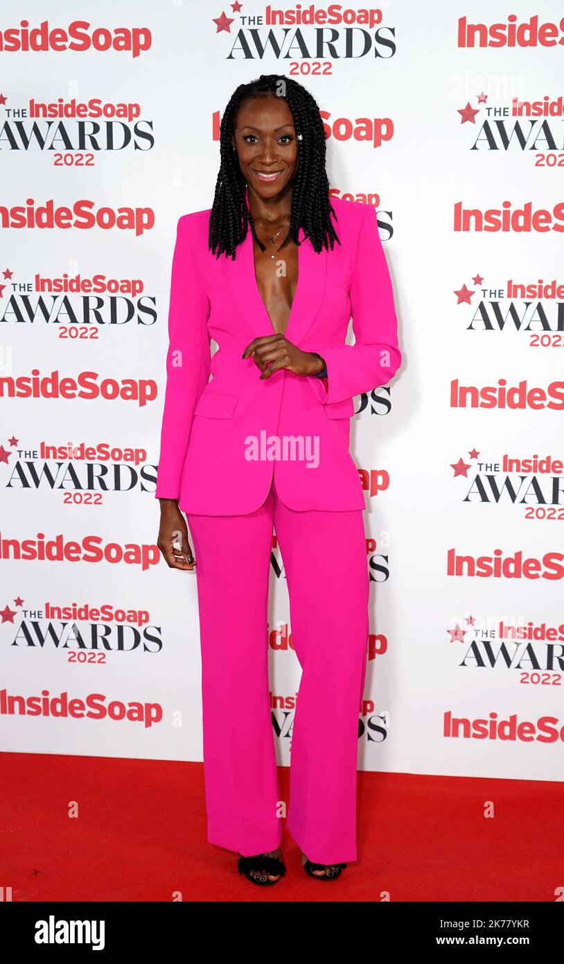 Victoria Ekanoye at the Inside Soap Awards at 100 Wardour Street in