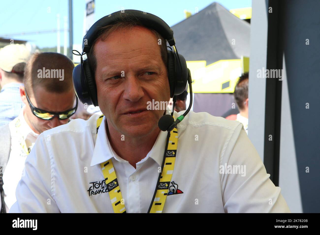 Christian Prudhomme (General Manager Tour de France, ASO) Â© Pierre Teyssot / Maxppp Stock Photo