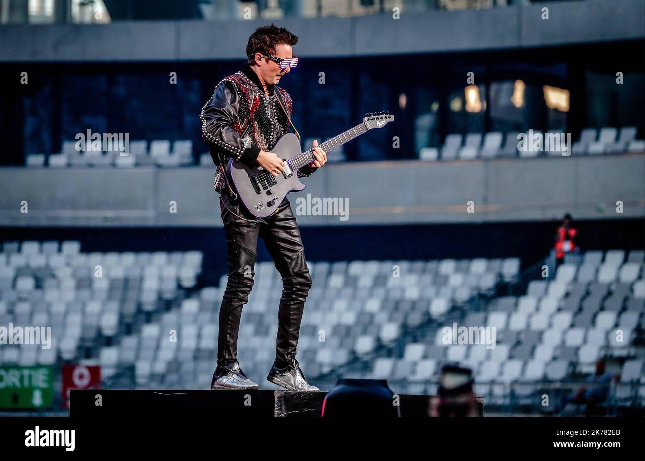 Muse concert in Bordeaux, France Stock Photo Alamy