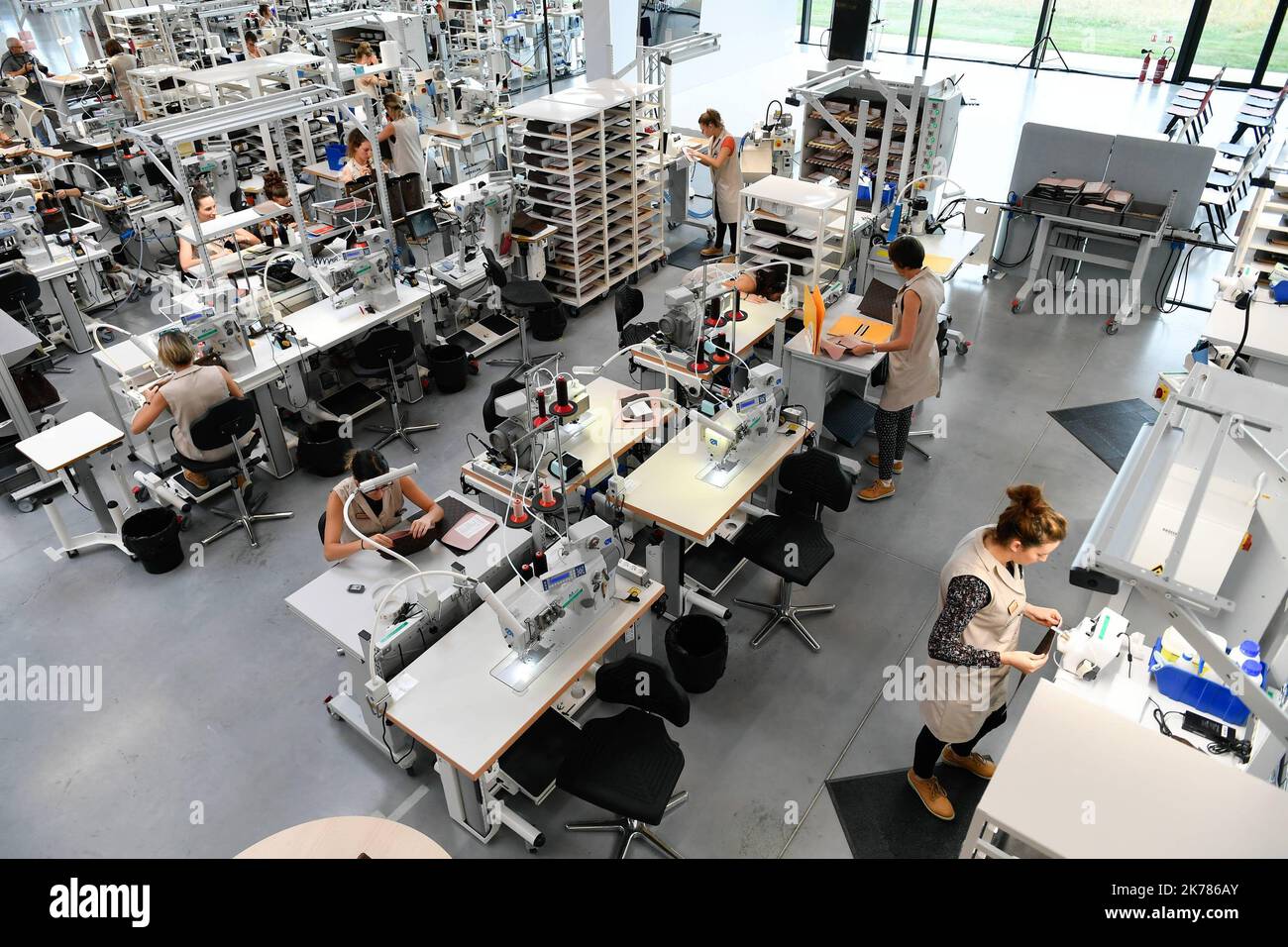 Louis Vuitton factory in Beaulieu sur Layon France Sept 5 2019