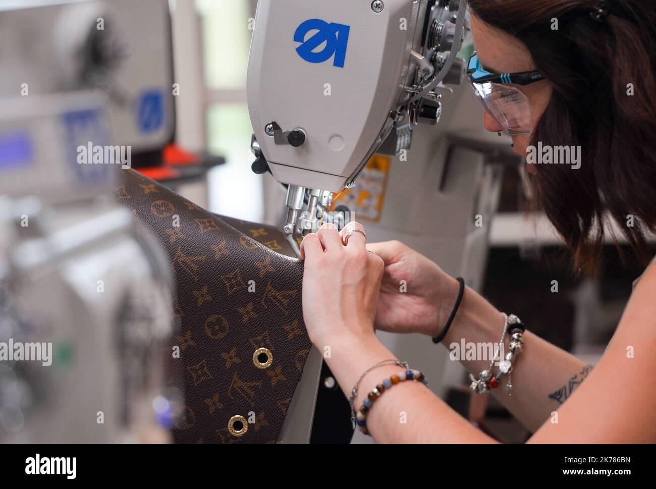 Louis Vuitton factory in Beaulieu sur Layon France Sept 5 2019