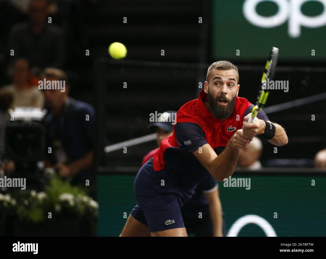 ©Thierry Larret/Maxppp. Tennis. Rolex Paris Masters. Accorhotels Arena ...