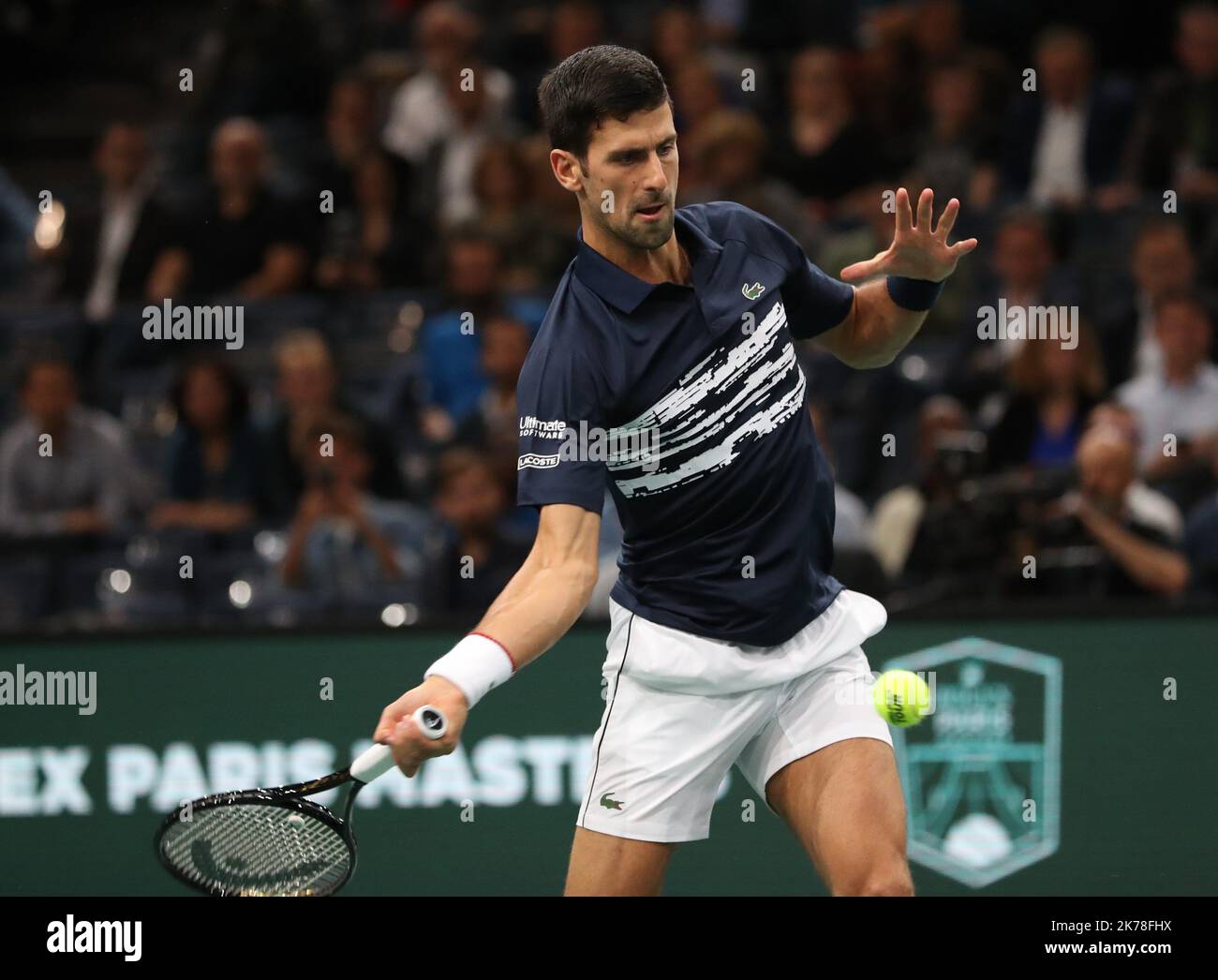 Thierry Larret Maxppp. Tennis. Rolex Paris Masters. Accorhotels
