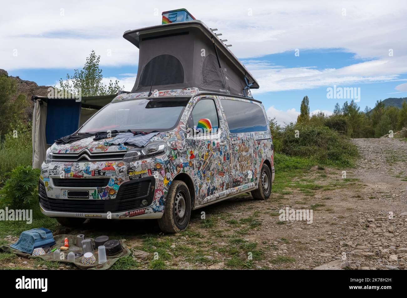 Kit sticker Bavaria autocollant camping car caravane