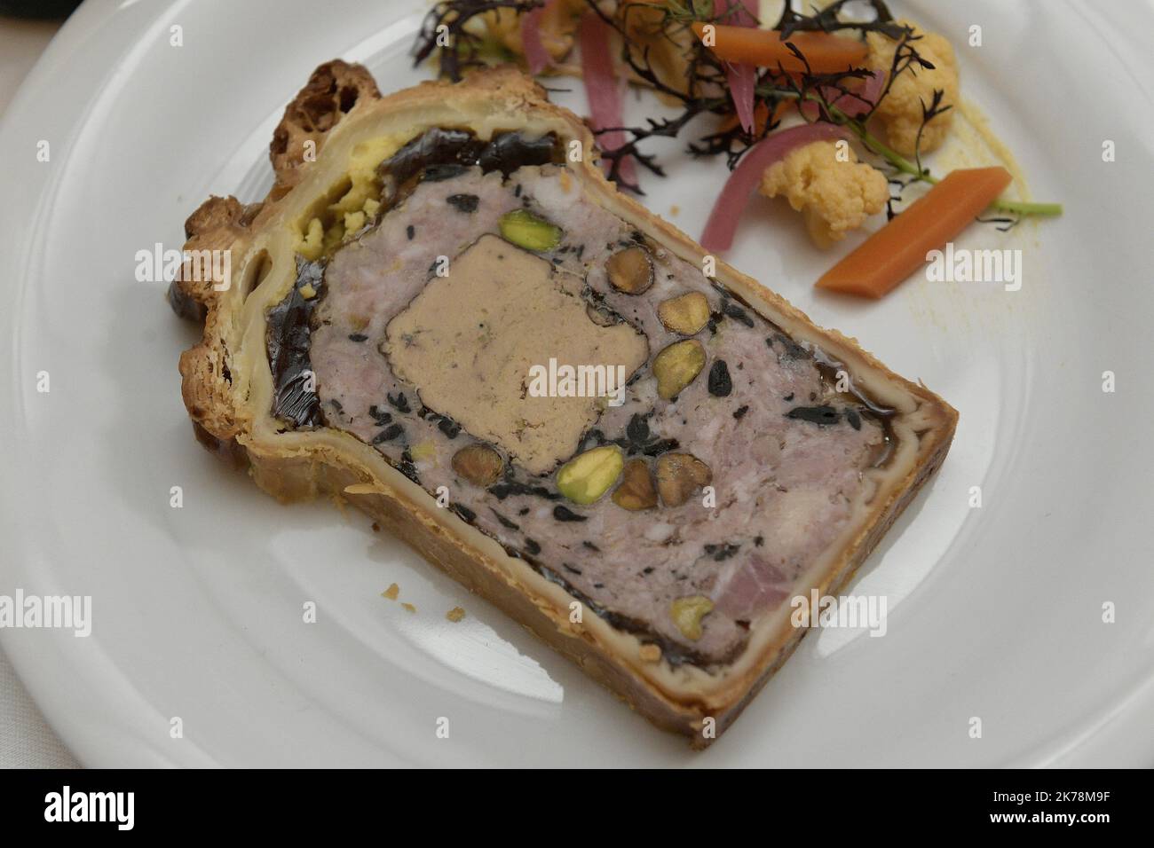 Championnat du monde de Pâté Croute à Lyon le 2 décembre 2019 Pâté croute "Le Voyageur" de