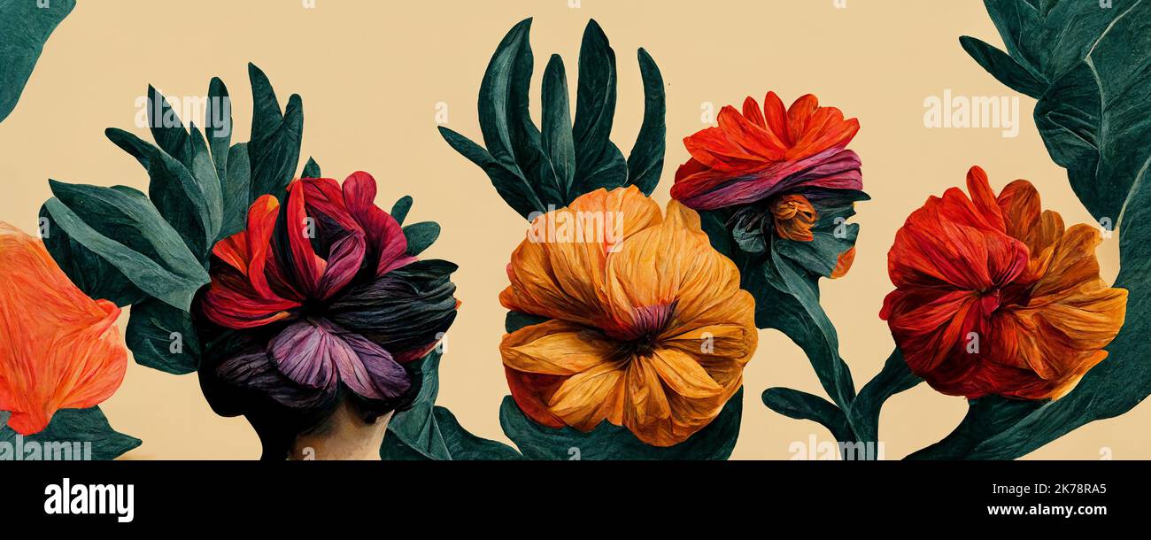 Frida kahlo illustration hi-res stock photography and images - Alamy