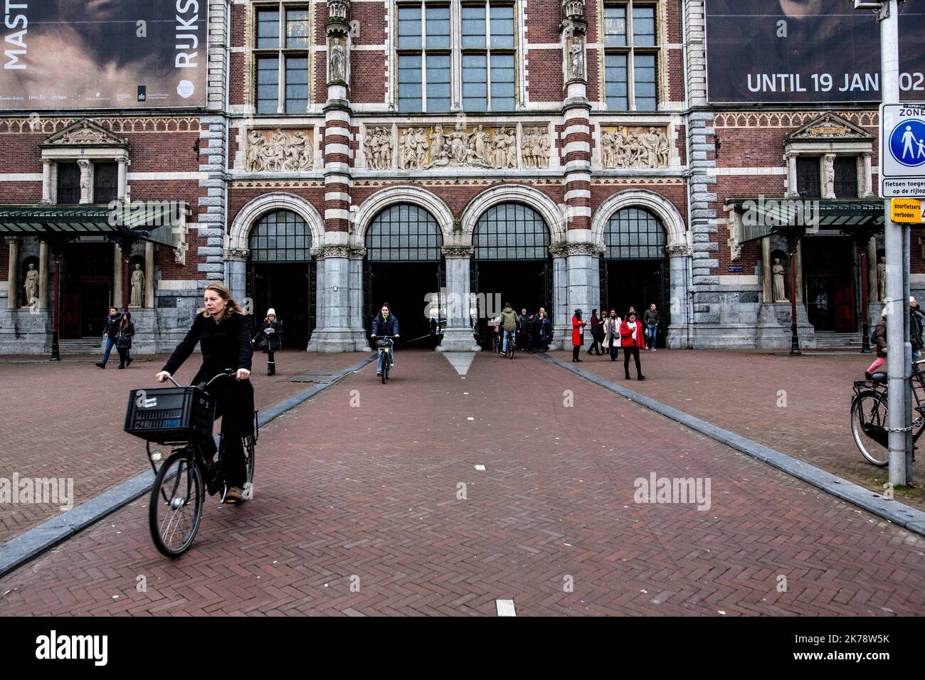 Netherlands (the) / Amsterdam  -  Rijksmuseum is a Dutch national museum, located in the capital Amsterdam. Stock Photo