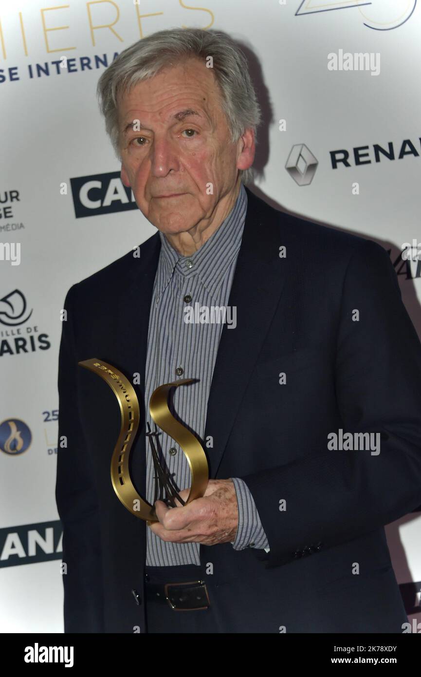 Costa Gavras PARIS, FRANCE JANUARY 27 the 25th Lumieres De La Presse