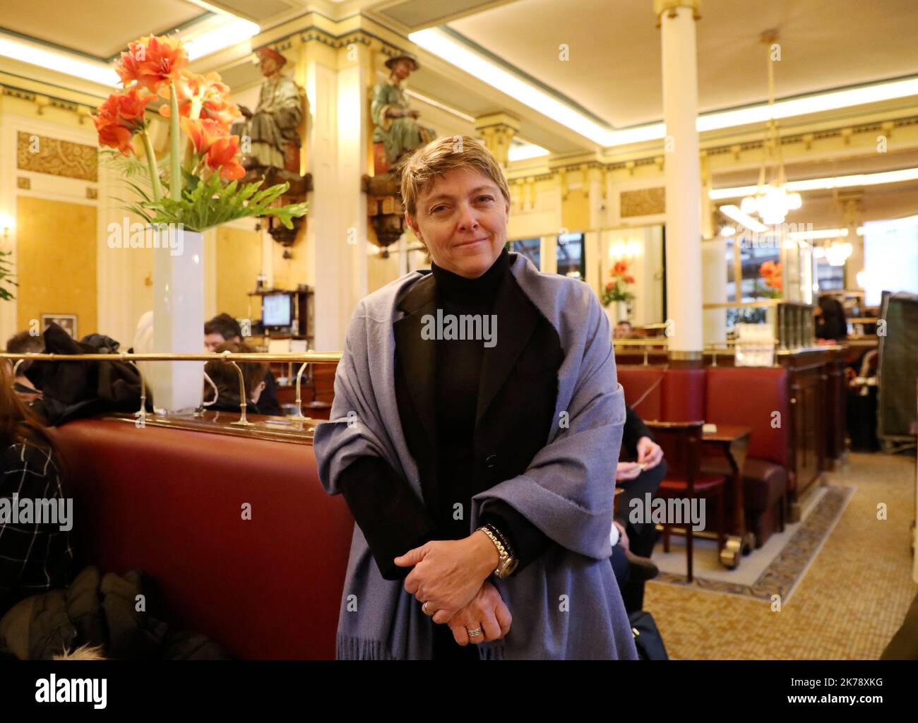 Catherine Mathivat, the great granddaughter of the founder of the ...