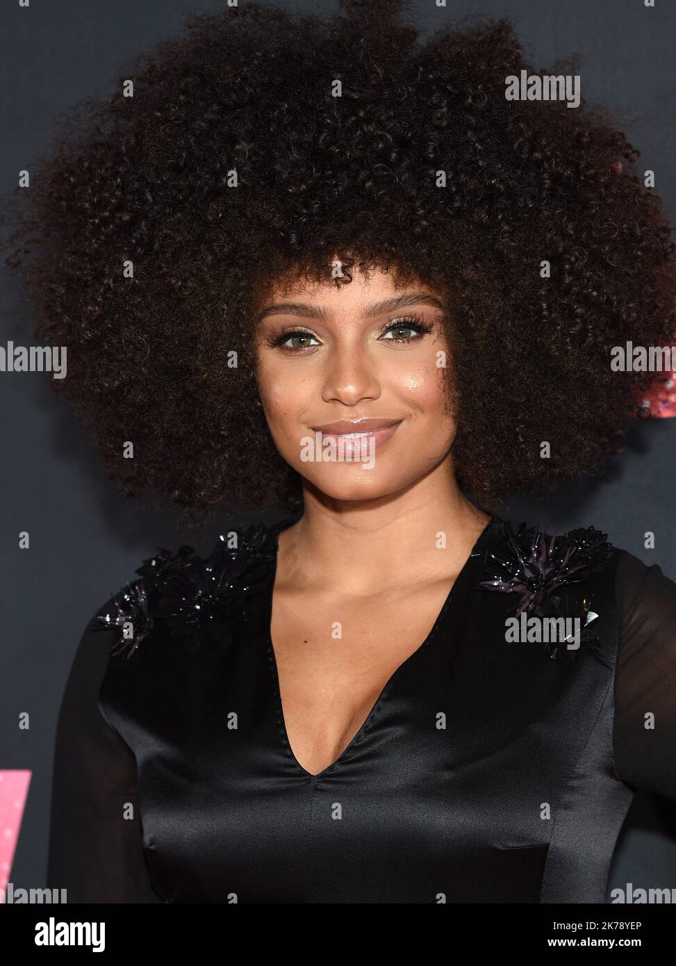 Alicia Aylies attend the Judy Premiere in Paris, France Stock Photo - Alamy