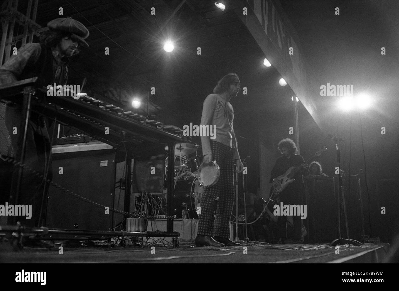 Roger Chapman and the Family group at the famous Isle of Wight festival ...