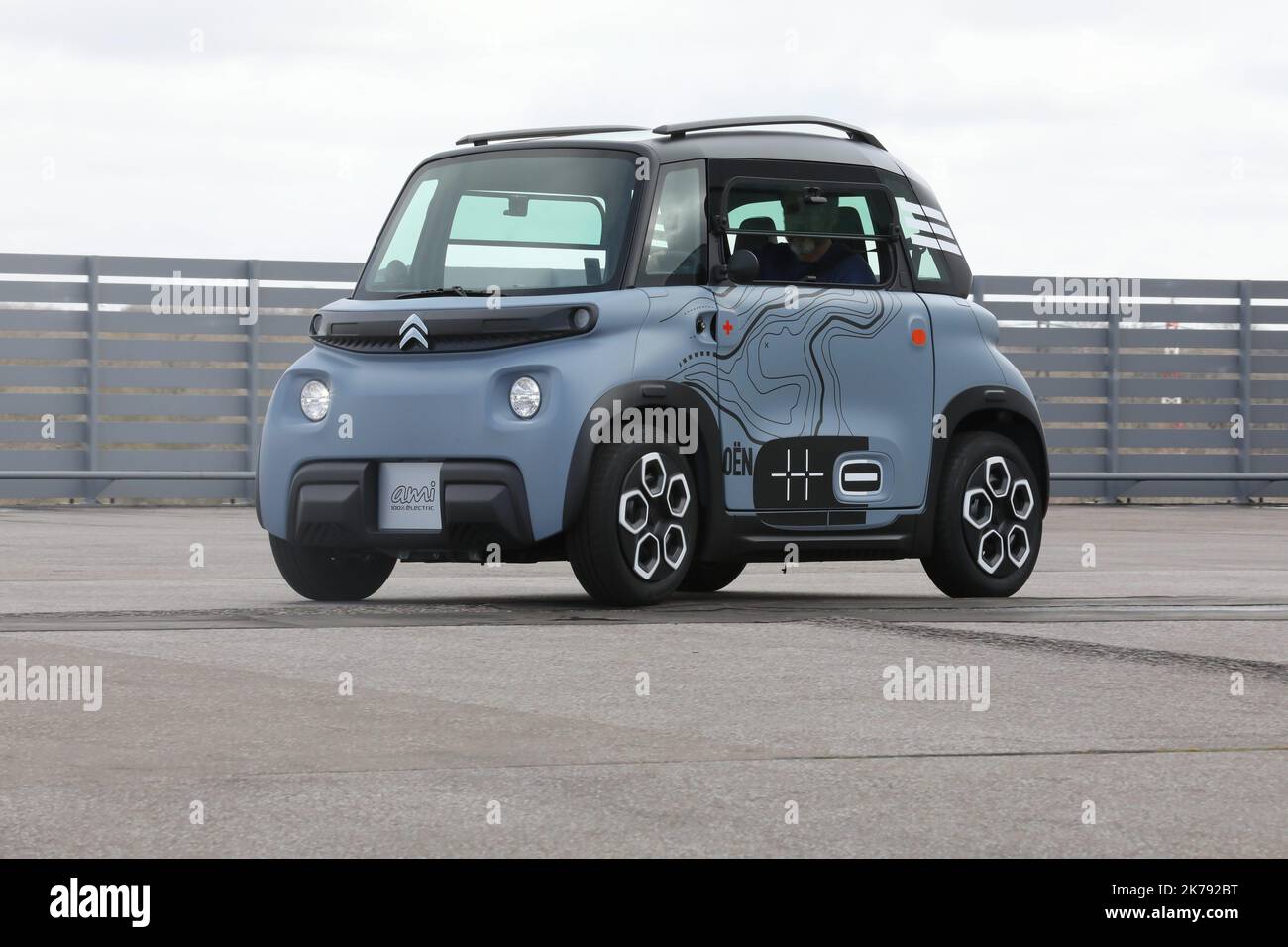 The new Citroen AMI Electric Vehicle, Velizy-Villacoublay Stock Photo ...