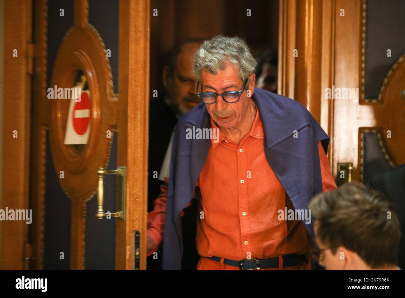 Paris France May 27th 2020 Mayor Of Levallois Perret Patrick Paris France May 27th 2020 Mayor Of Levallois Perret Patrick