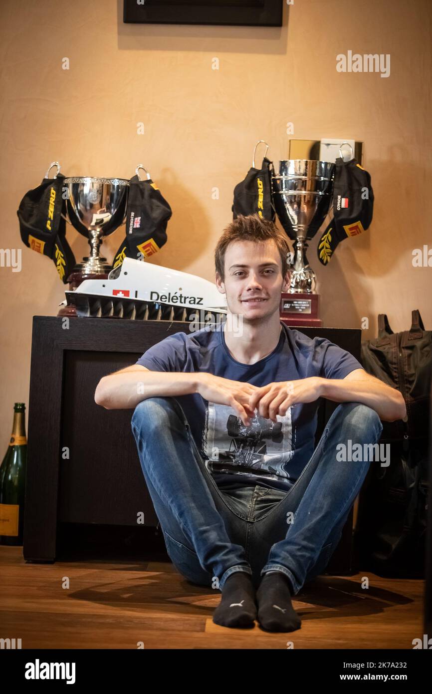 Swiss Formula 1 driver Louis Deletraz Stock Photo Alamy