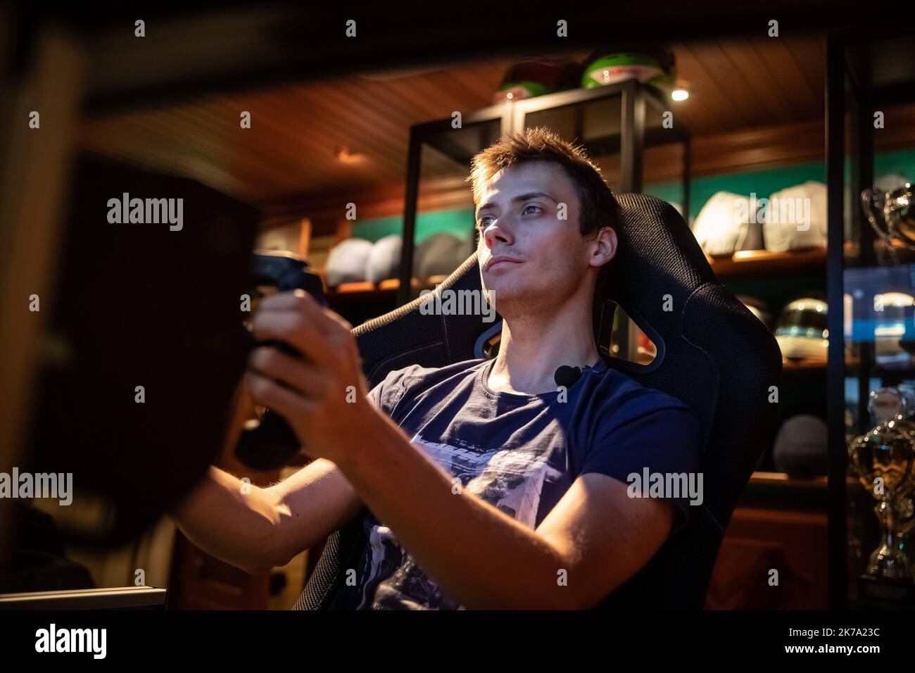 Swiss Formula 1 driver Louis Deletraz Stock Photo Alamy