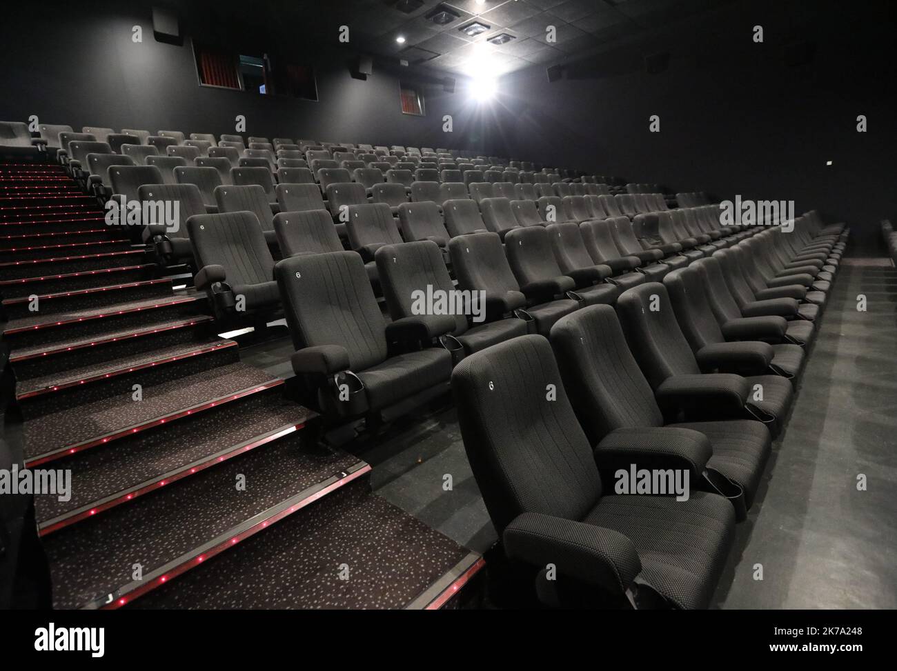 France, june 18th 2020 - Cinemas are getting ready for reopening after covid-19 pandemic Stock Photo