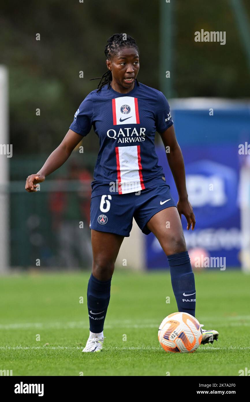PARIS Oriane Jean Francois of Paris Saint Germain women during the