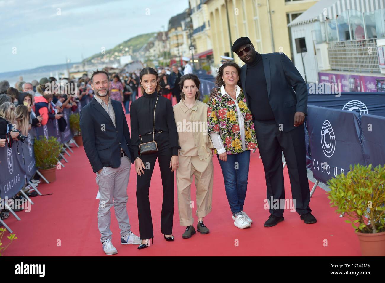 FRANCK CASTEL/MAXPPP - festival du film romantique cabourg 2020 . red  carpet . photocall plage grand hotel de cabourg 2020 Cabourg Romantic Film  Festival 2020 Stock Photo - Alamy