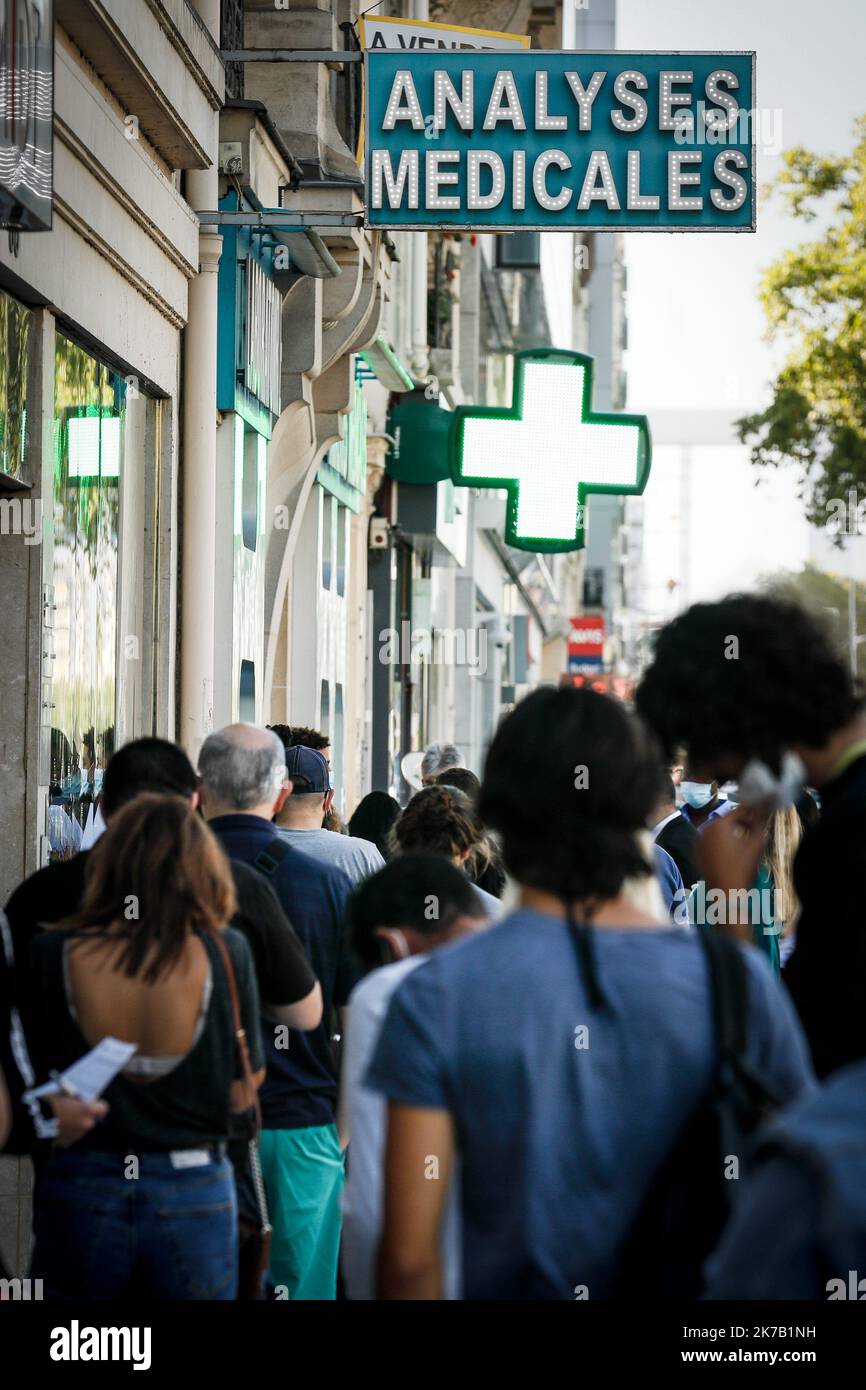 ©Thomas Padilla/MAXPPP 22/09/2020 ; NeuillySurSeine, France; FILE D