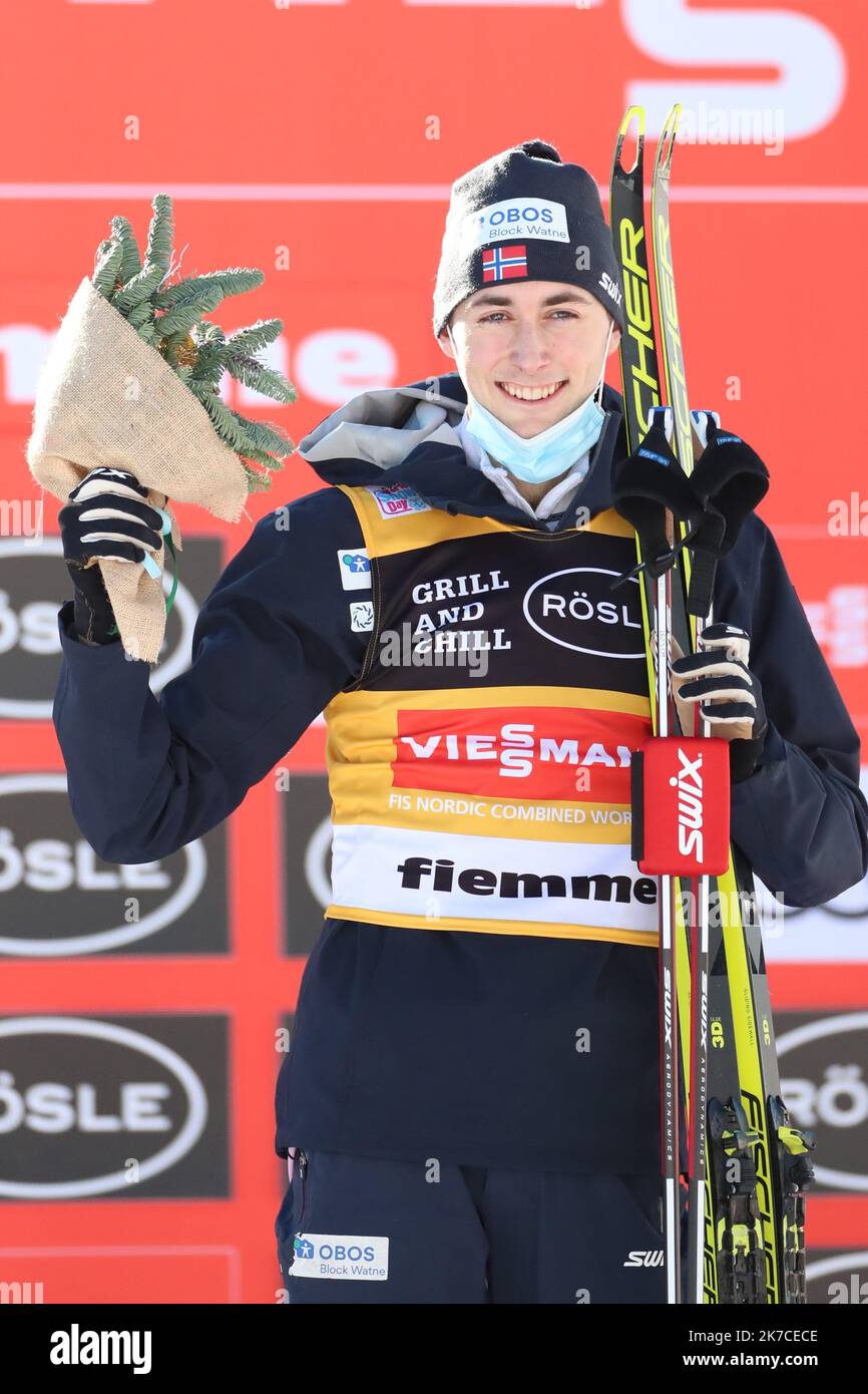 ©Pierre Teyssot/MAXPPP ; FIS Nordic Combined Men Individual Gundersen