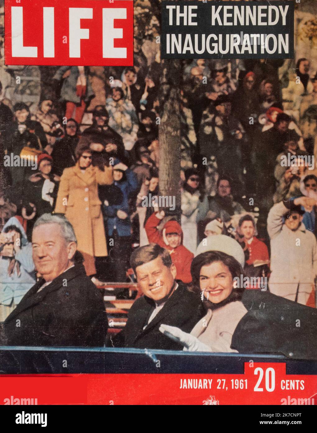 Vintage 27 January 1961 'Life' Magazine Cover, USA Stock Photo