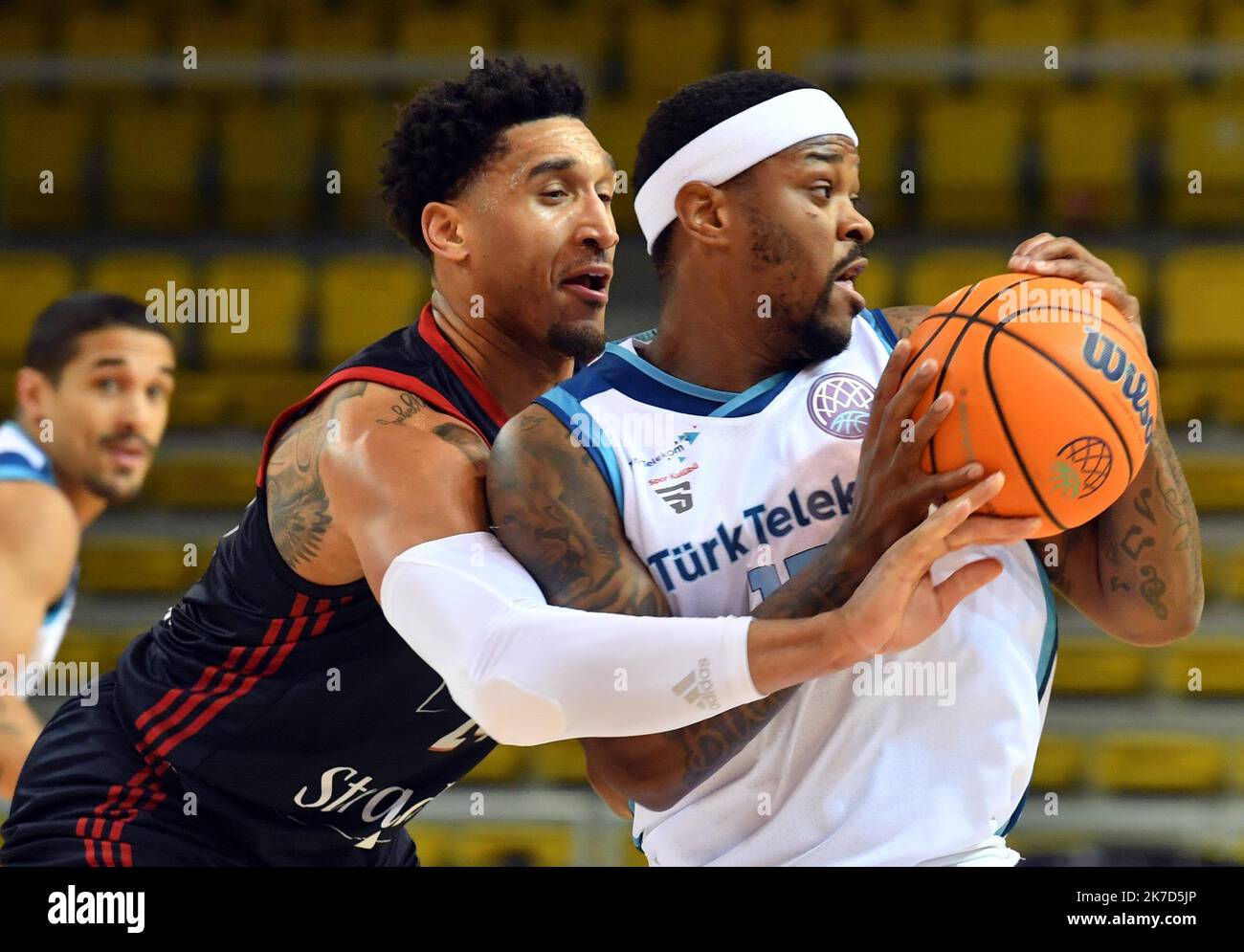 PHOTOPQR/DNA/Laurent REA ; Strasbourg ; 07/04/2021 ; BASKET-BALL : Ligue  des Champions : SIG (Ishmail Wainright) - Ankara (Marcus Foster) Champions  League Stock Photo - Alamy