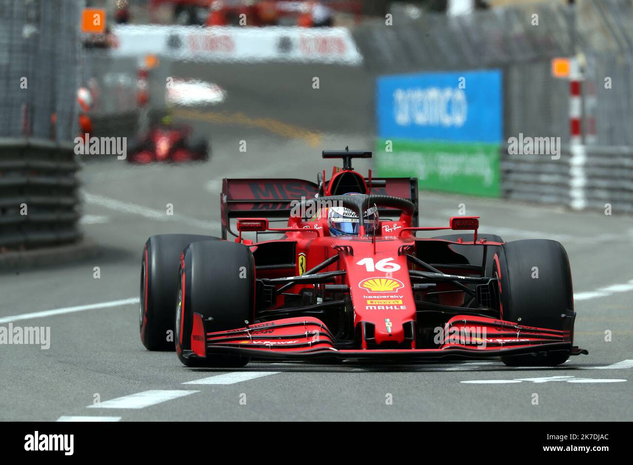 1/5 CHARLES LECLERC 2021 Monaco GP - Helmet Casque F1 Ferrari Formule 1 Altaya EUR 41,90 - FR
