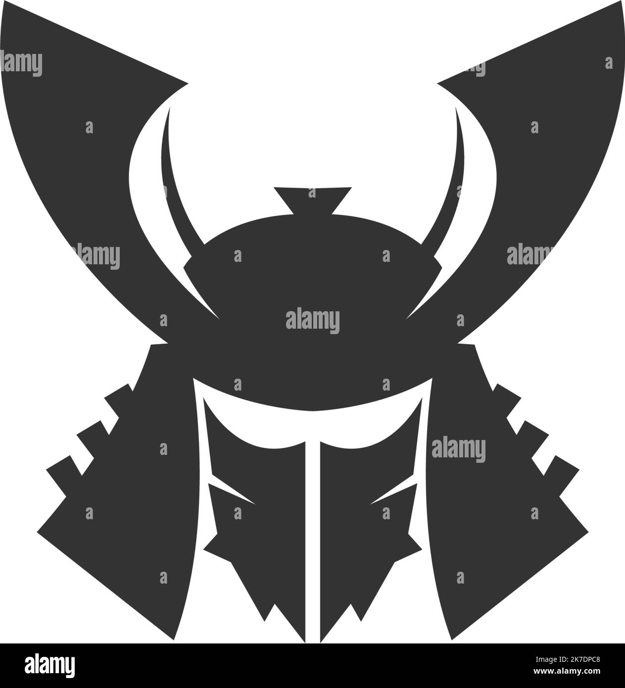 Ronin icon design logo illustration template Stock Vector Image & Art ...