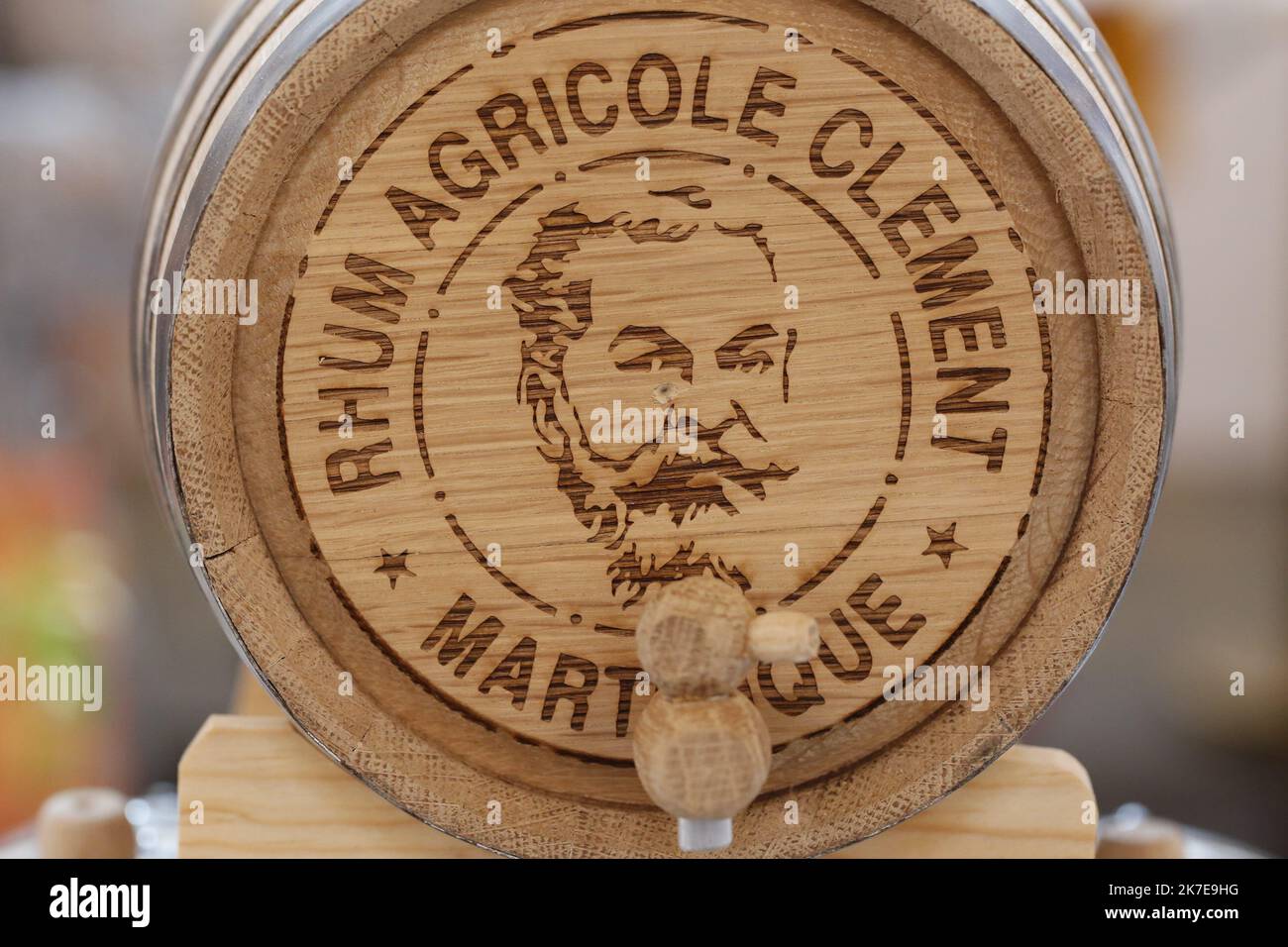 ©Sebastien Muylaert/MAXPPP - Illustration du rhum agricole clement lors ...