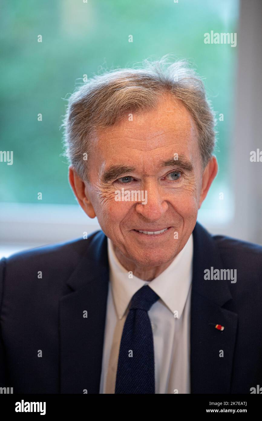 ©PHOTOPQR/VOIX DU NORD/PASCAL BONNIERE ; 09/07/2021 ; BERNARD ARNAULT . ROUBAIX 09.07.2021